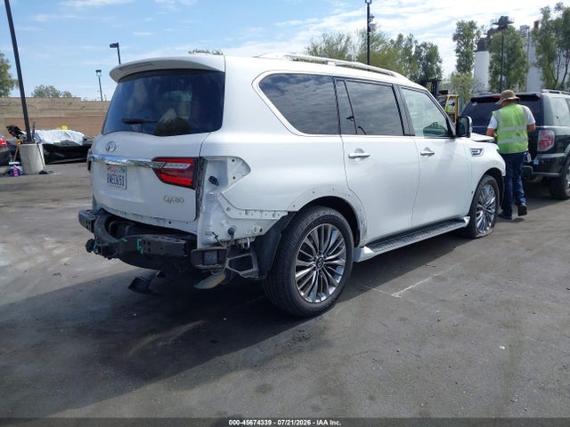 45674339 :رقم المزاد ، JN8AZ2BC5M9475856 vin ، 2021 Infiniti Qx80 Sensory Awd مزاد بيع