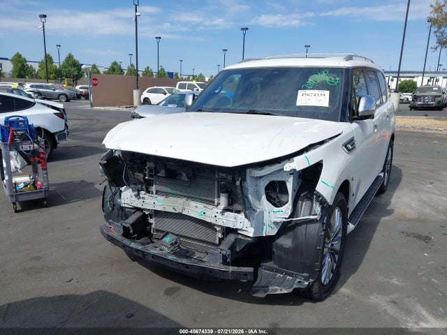 45674339 :رقم المزاد ، JN8AZ2BC5M9475856 vin ، 2021 Infiniti Qx80 Sensory Awd مزاد بيع