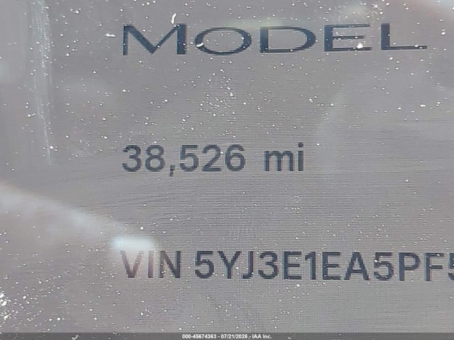 Tesla Model 3 Rear-wheel Drive 2023 5YJ3E1EA5PF563837 Image 7