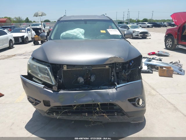 2016 Nissan Pathfinder S მანქანა იყიდება აუქციონზე, vin: 5N1AR2MNXGC604655, აუქციონის ნომერი: 45674384