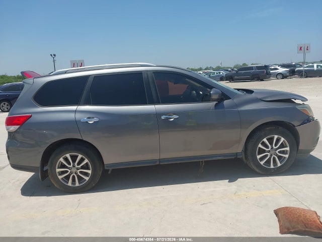 2016 Nissan Pathfinder S მანქანა იყიდება აუქციონზე, vin: 5N1AR2MNXGC604655, აუქციონის ნომერი: 45674384