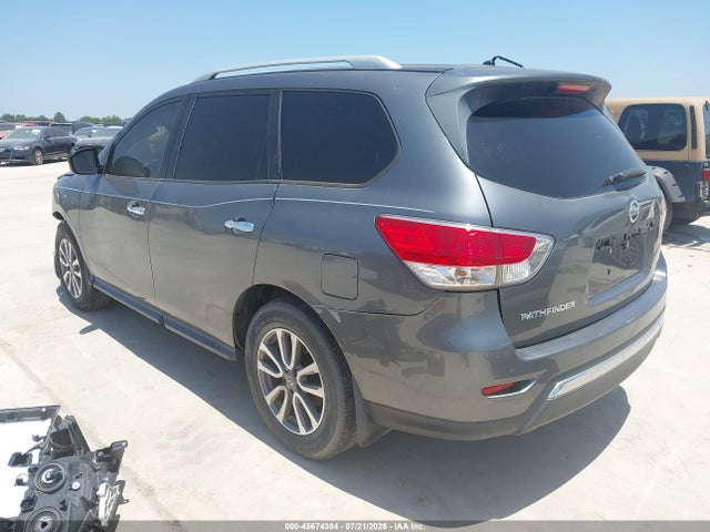 2016 Nissan Pathfinder S მანქანა იყიდება აუქციონზე, vin: 5N1AR2MNXGC604655, აუქციონის ნომერი: 45674384