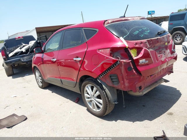 45674428 :رقم المزاد ، KM8JU3AC3DU738923 vin ، 2013 Hyundai Tucson Limited مزاد بيع