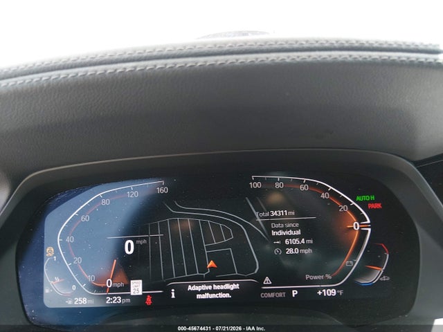 Продаж на аукціоні авто 2022 Bmw X5 Sdrive40i, vin: 5UXCR4C06N9J17055, номер лоту: 45674431