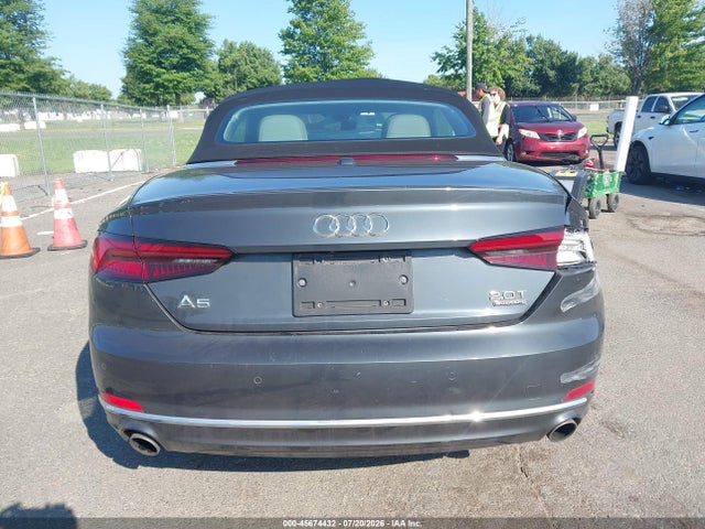 2018 Audi A5 2.0t Premium მანქანა იყიდება აუქციონზე, vin: WAUYNGF55JN015806, აუქციონის ნომერი: 45674432