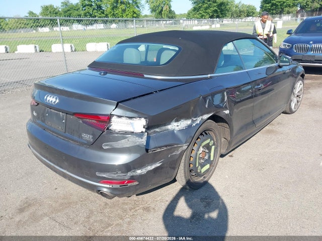 2018 Audi A5 2.0t Premium მანქანა იყიდება აუქციონზე, vin: WAUYNGF55JN015806, აუქციონის ნომერი: 45674432