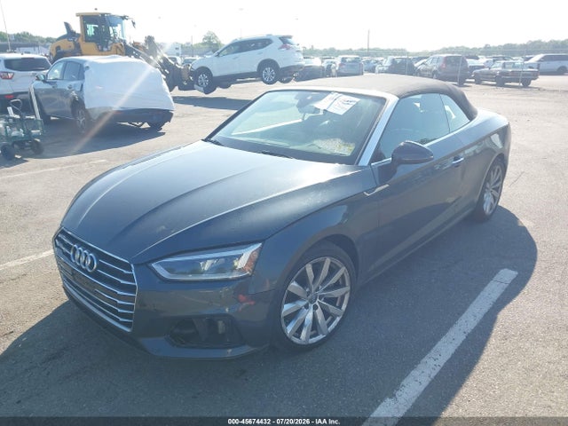 2018 Audi A5 2.0t Premium მანქანა იყიდება აუქციონზე, vin: WAUYNGF55JN015806, აუქციონის ნომერი: 45674432