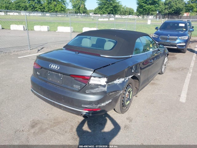2018 Audi A5 2.0t Premium მანქანა იყიდება აუქციონზე, vin: WAUYNGF55JN015806, აუქციონის ნომერი: 45674432