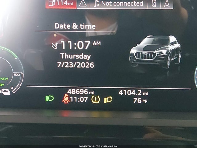 Продажа на аукционе авто 2019 Audi E-tron Premium Plus, vin: WA1LAAGEXKB024227, номер лота: 45674438
