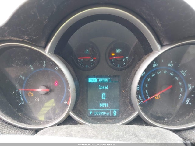 Aukcja sprzedaży 2013 Chevrolet Cruze 1lt Auto, vin: 1G1PC5SB4D7207031, numer aukcji: 45674470