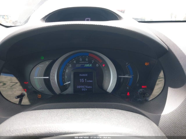 45674500 :رقم المزاد ، JHMZE2H57BS010342 vin ، 2011 Honda Insight Lx مزاد بيع