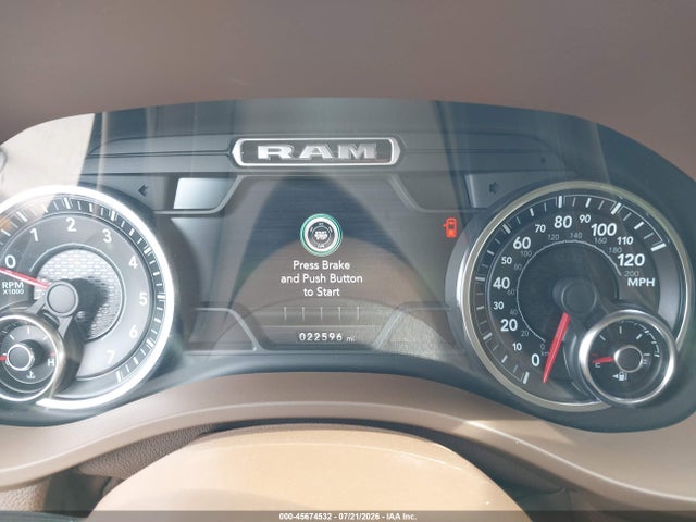 Продаж на аукціоні авто 2020 Ram 1500 Laramie  4x4 6'4 Box, vin: 1C6SRFRT8LN389077, номер лоту: 45674532