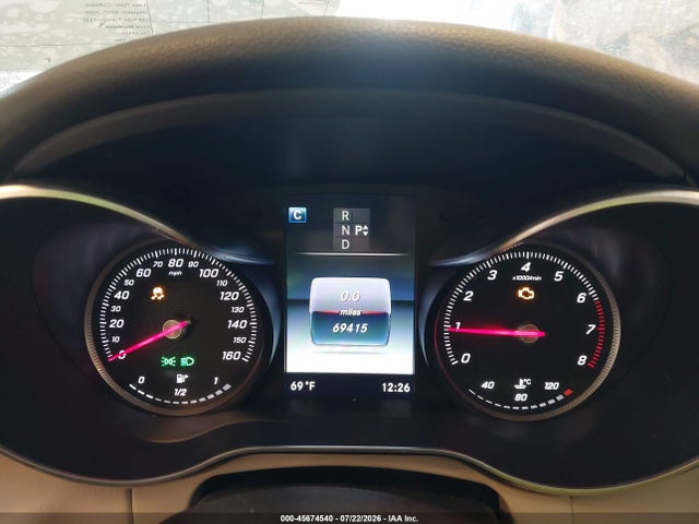 45674540 :رقم المزاد ، 55SWF4KB8GU172205 vin ، 2016 Mercedes-benz C 300 4matic مزاد بيع