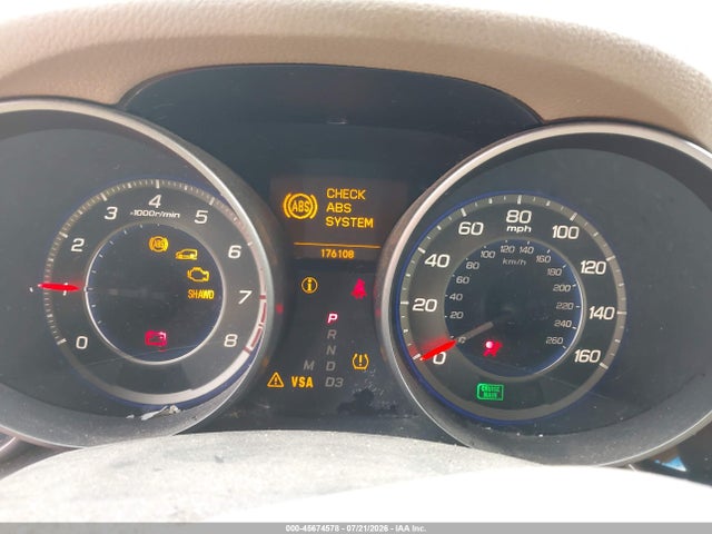 Aukcja sprzedaży 2009 Acura Mdx Sport Package, vin: 2HNYD28789H502987, numer aukcji: 45674578