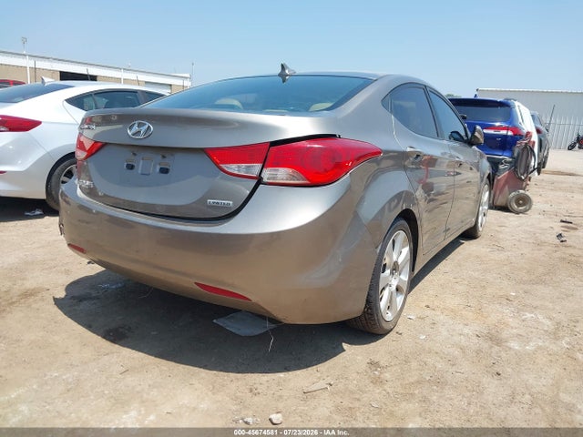45674581 :رقم المزاد ، 5NPDH4AEXDH289375 vin ، 2013 Hyundai Elantra Limited مزاد بيع