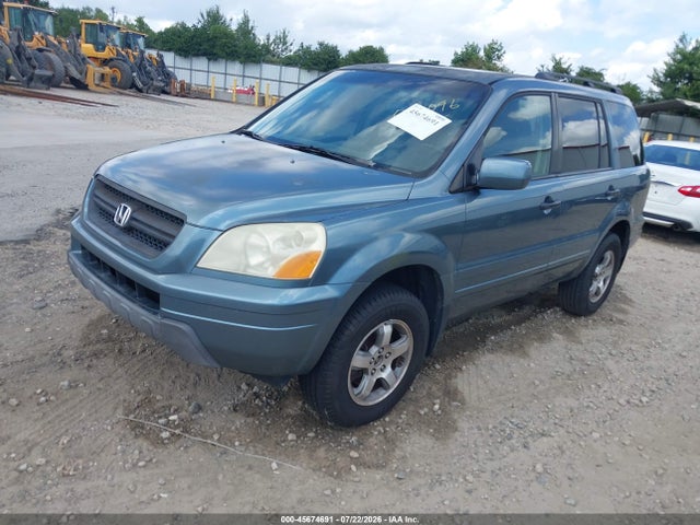 2005 Honda Pilot Ex-l მანქანა იყიდება აუქციონზე, vin: 5FNYF18515B017096, აუქციონის ნომერი: 45674691