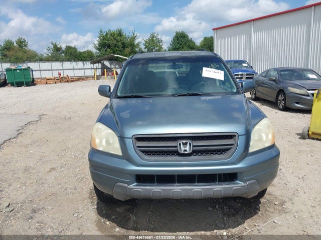2005 Honda Pilot Ex-l მანქანა იყიდება აუქციონზე, vin: 5FNYF18515B017096, აუქციონის ნომერი: 45674691