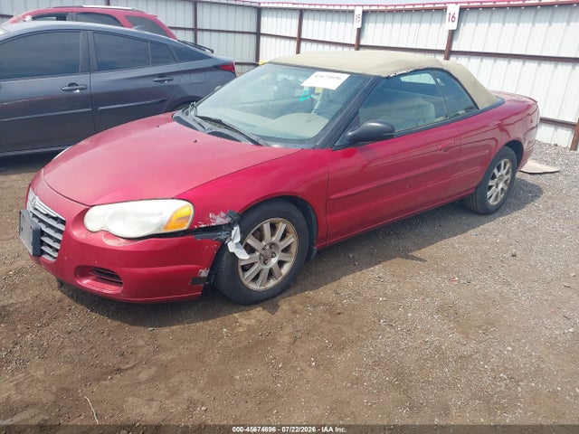 Продажа на аукционе авто 2004 Chrysler Sebring Gtc, vin: 1C3EL75R54N322787, номер лота: 45674696