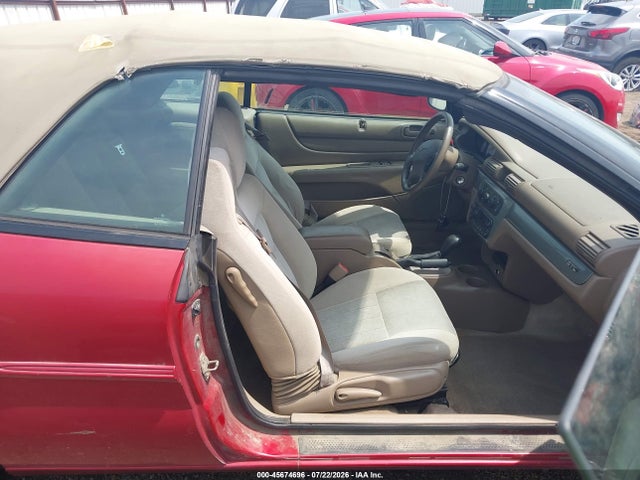 Продажа на аукционе авто 2004 Chrysler Sebring Gtc, vin: 1C3EL75R54N322787, номер лота: 45674696