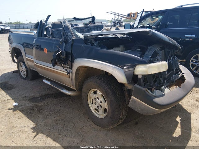 Продаж на аукціоні авто 2002 Chevrolet Silverado 1500 Ls, vin: 1GCEK14T32Z242922, номер лоту: 45674742