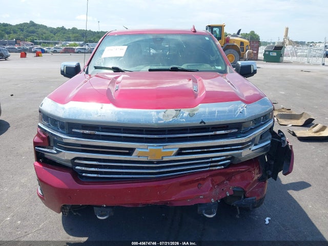 2019 Chevrolet Silverado 1500 High Country მანქანა იყიდება აუქციონზე, vin: 1GCUYHEL1KZ279257, აუქციონის ნომერი: 45674746