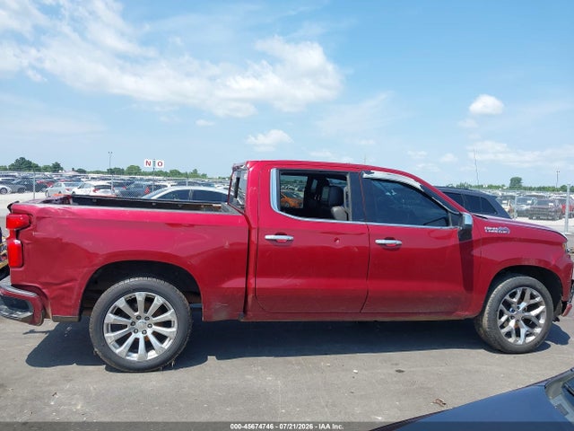 2019 Chevrolet Silverado 1500 High Country მანქანა იყიდება აუქციონზე, vin: 1GCUYHEL1KZ279257, აუქციონის ნომერი: 45674746
