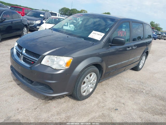 45674834 :رقم المزاد ، 2C4RDGBG3GR336028 vin ، 2016 Dodge Grand Caravan American Value Pkg مزاد بيع