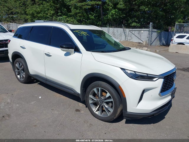 45674876 :رقم المزاد ، 5N1DL1FSXPC374904 vin ، 2023 Infiniti Qx60 Luxe Awd مزاد بيع