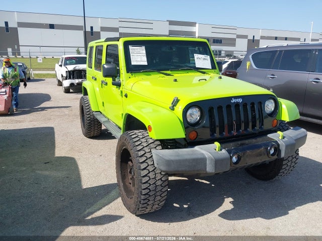 2013 Jeep Wrangler Unlimited Sahara მანქანა იყიდება აუქციონზე, vin: 1C4BJWEG0DL542167, აუქციონის ნომერი: 45674881