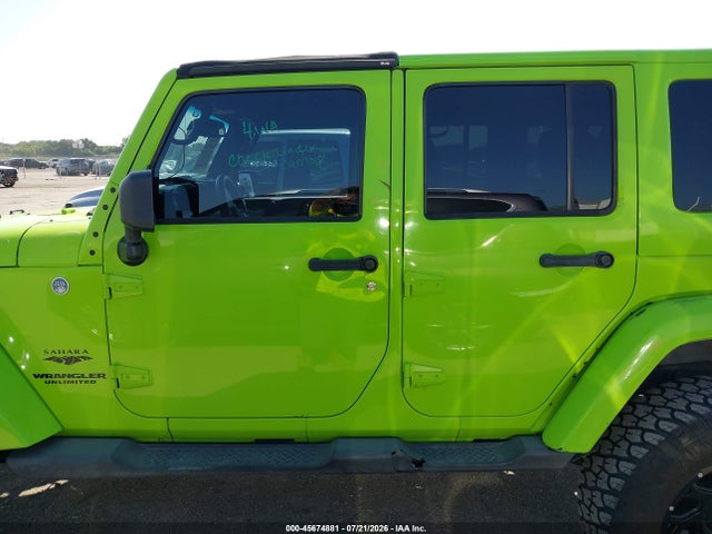 Aukcja sprzedaży 2013 Jeep Wrangler Unlimited Sahara, vin: 1C4BJWEG0DL542167, numer aukcji: 45674881