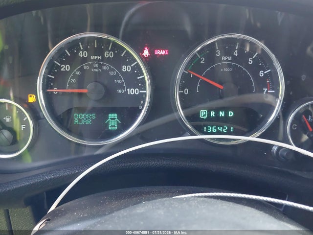 Aukcja sprzedaży 2013 Jeep Wrangler Unlimited Sahara, vin: 1C4BJWEG0DL542167, numer aukcji: 45674881