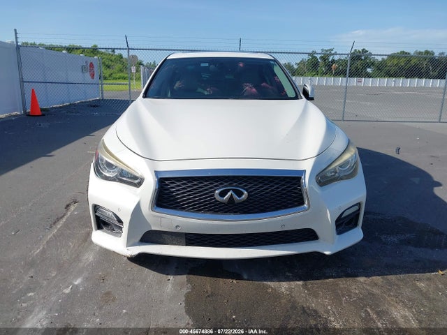 2016 Infiniti Q50 3.0t Red Sport 400 მანქანა იყიდება აუქციონზე, vin: JN1FV7AP0GM420542, აუქციონის ნომერი: 45674886