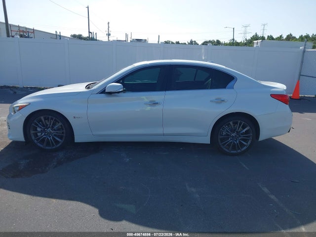 2016 Infiniti Q50 3.0t Red Sport 400 მანქანა იყიდება აუქციონზე, vin: JN1FV7AP0GM420542, აუქციონის ნომერი: 45674886