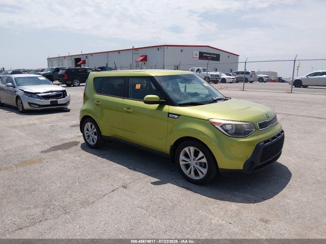 Auction sale of the 2015 Kia Soul +, vin: KNDJP3A53F7758197, lot number: 45674917