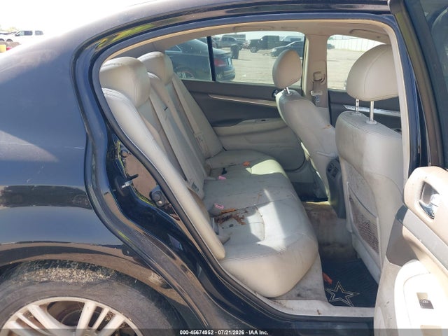 2010 Infiniti G37 Journey მანქანა იყიდება აუქციონზე, vin: JN1CV6AP8AM200537, აუქციონის ნომერი: 45674952