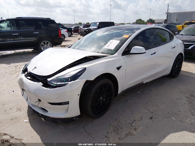 2021 Tesla Model 3 Standard Range Plus Rear-wheel Drive მანქანა იყიდება აუქციონზე, vin: 5YJ3E1EA5MF016689, აუქციონის ნომერი: 45674963
