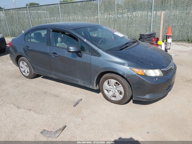 Aukcja sprzedaży 2012 Honda Civic Lx, vin: 19XFB2F5XCE066201, numer aukcji: 45675055