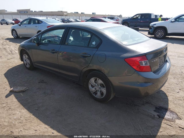 Aukcja sprzedaży 2012 Honda Civic Lx, vin: 19XFB2F5XCE066201, numer aukcji: 45675055