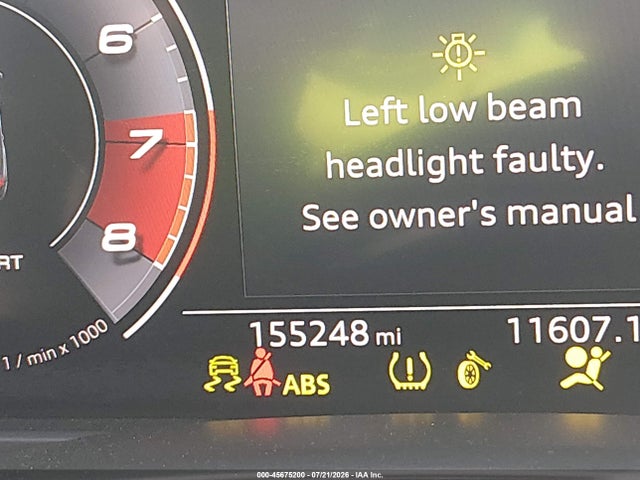 Aukcja sprzedaży 2020 Audi Q7 Premium Plus 45 Tfsi Quattro Tiptronic, vin: WA1LJAF79LD009565, numer aukcji: 45675200