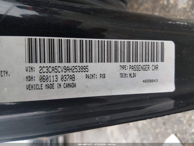 Aukcja sprzedaży 2010 Chrysler 300 Touring/signature Series/executive Series, vin: 2C3CA5CV9AH253995, numer aukcji: 45675217