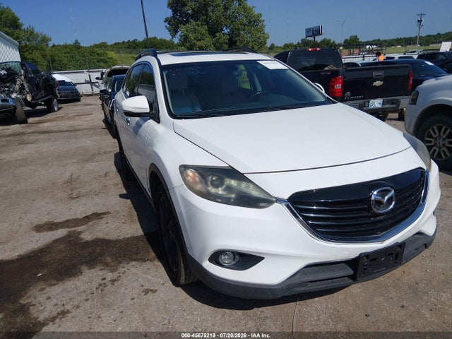 2015 Mazda Cx-9 Grand Touring მანქანა იყიდება აუქციონზე, vin: JM3TB3DAXF0459306, აუქციონის ნომერი: 45675219