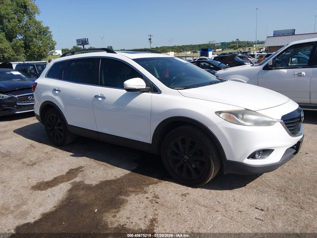 2015 Mazda Cx-9 Grand Touring მანქანა იყიდება აუქციონზე, vin: JM3TB3DAXF0459306, აუქციონის ნომერი: 45675219