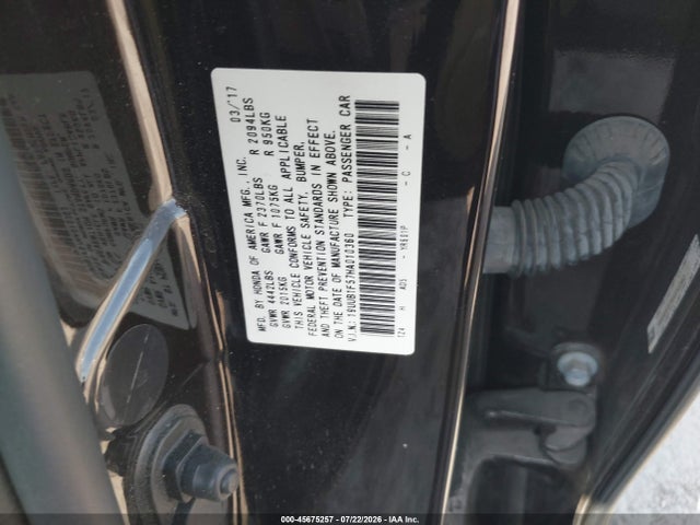 Продаж на аукціоні авто 2017 Acura Tlx Technology Package, vin: 19UUB1F57HA010360, номер лоту: 45675257