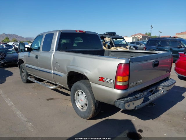 Aukcja sprzedaży 2002 Gmc Sierra 1500 Sle, vin: 2GTEK19T721250717, numer aukcji: 45675283