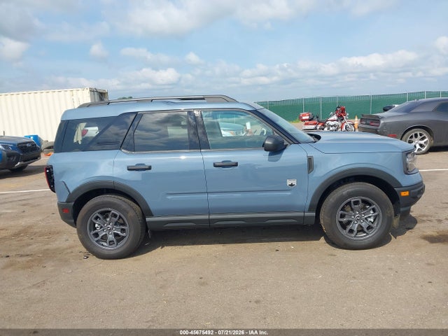 45675492 :رقم المزاد ، 3FMCR9B63RRE89530 vin ، 2024 Ford Bronco Sport Big Bend مزاد بيع