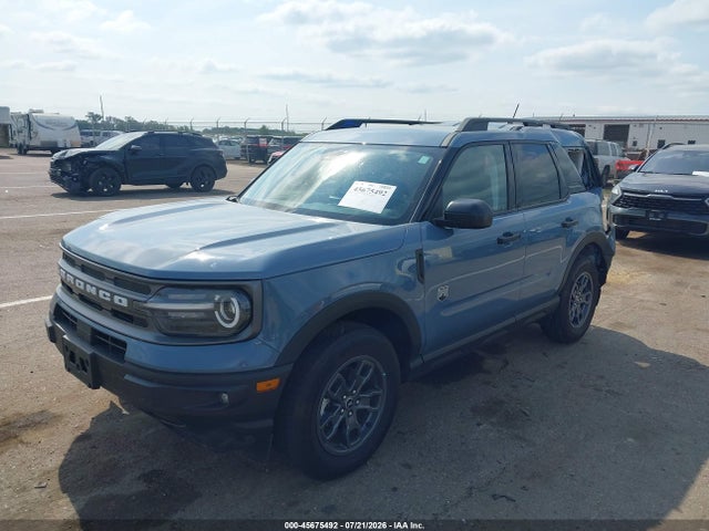 45675492 :رقم المزاد ، 3FMCR9B63RRE89530 vin ، 2024 Ford Bronco Sport Big Bend مزاد بيع