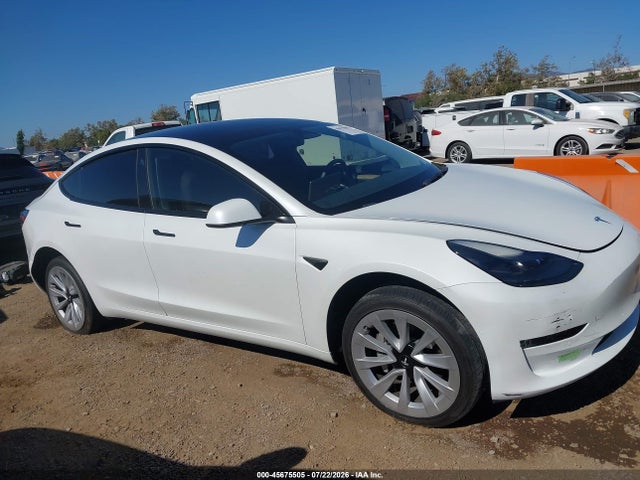 Aukcja sprzedaży 2022 Tesla Model 3 Rear-wheel Drive, vin: 5YJ3E1EA2NF357419, numer aukcji: 45675505