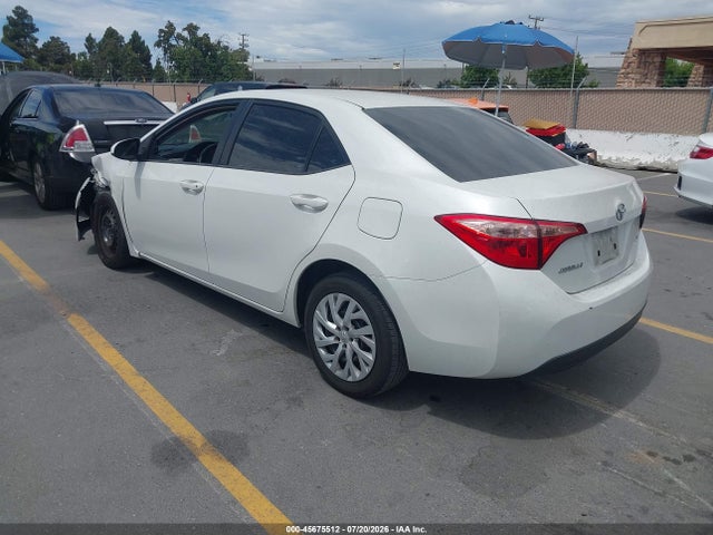 45675512 :رقم المزاد ، 5YFBURHE0KP874861 vin ، 2019 Toyota Corolla Le مزاد بيع