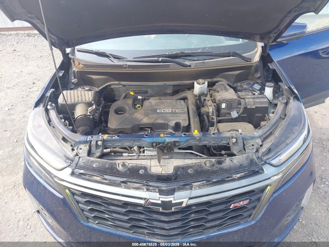 45675525 :رقم المزاد ، 3GNAXMEVXNS101677 vin ، 2022 Chevrolet Equinox Fwd Rs مزاد بيع