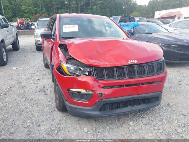 45675585 :رقم المزاد ، 3C4NJCAB4LT169823 vin ، 2020 Jeep Compass Sport Fwd مزاد بيع